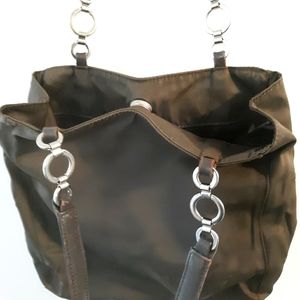 [FREEw/P]⏳DONATING SOON!_Banana Republic_Brown 2-handle Purse